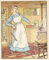 Pollicino (litografia a colori)