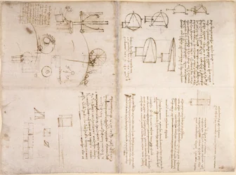 Note, schizzi schematici e diagrammi dal 