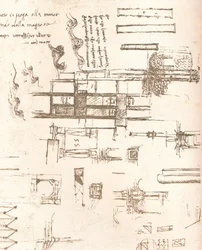 Disegno di progetti per castelli e ville