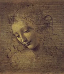 Testa di una donna La Scapigliata