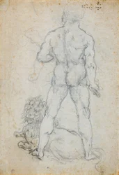 Ercole e il leone di Nemea, c. 1506-08