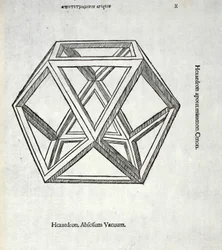 Hexaedron abscisum vacuum, illustrazione da 