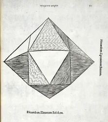 Hexaedron elevatum solidum, illustrazione da 