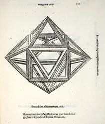 Hexaedron elevatum vacuum, illustrazione da 