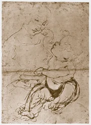 Madonna con il piatto di frutta, 1480-82
