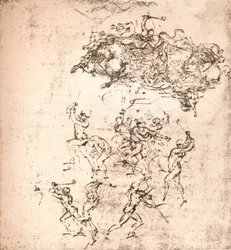 Studio per il cartone della Battaglia di Anghiari