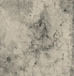 Due figure in conversazione, c1480