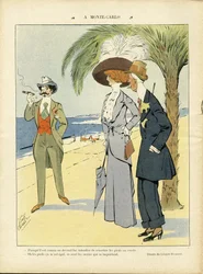 Illustrazione di Leonce Burret (1865-1915) in Le Lire