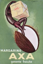 Pubblicità per la margarina «Axa» dalla rivista «L