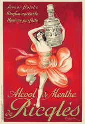 Alcool di Menta di Ricqlès, 1924