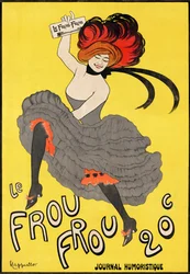 Le Frou Frou Poster di Leonetto Cappiello