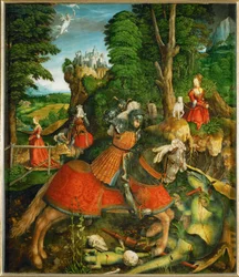 San Giorgio che combatte il drago