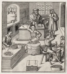 Giovane Massimiliano nella zecca