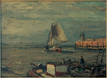 Molo con faro (Emden) II