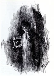 Illustrazione al dramma Il Mascherato di M. Lermontov, 1891