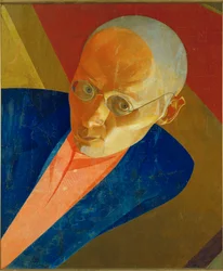 Autoritratto di Chupiatov (olio su tela)