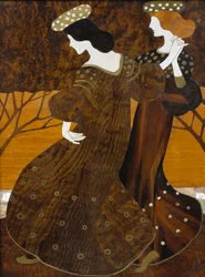 Cassettiera, ca 1908, di Leopold Bauer, Dettaglio, Austria, XX secolo