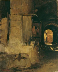 Porta di una casa araba