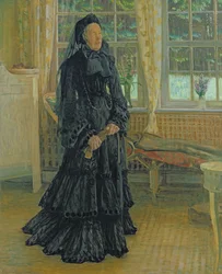 Marie Zacharias (1828-1907) Giorno di pioggia, 1904