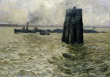 Il porto di Amburgo, 1894
