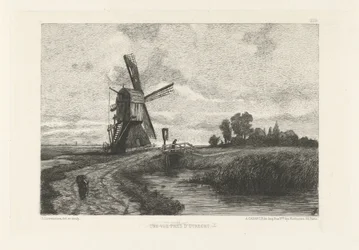 Vista sulla campagna nei pressi di Utrecht