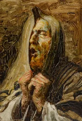 Ascolta o Israele (olio su tavola)