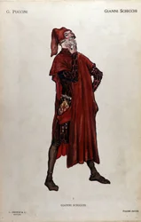 Costume per il personaggio di Gianni Schicchi dall