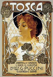 Copertina di Leopoldo Metlicovitz della partitura dell