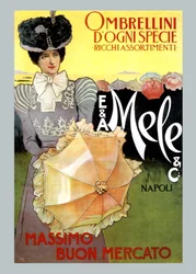 Ricco assortimento di ombrelli da Mele