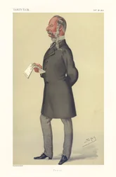 John Tenniel - ritratto in piedi