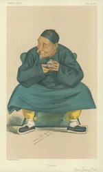 Sua Eccellenza Kuo Sun Tao, Cina, 16 giugno 1877, caricatura di Vanity Fair
