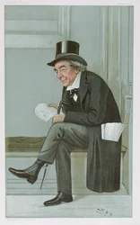 James Staats Forbes, caricatura 