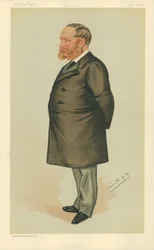 Mr Charles Henry Wilson, Un squatter, 24 gennaio 1885, caricatura di Vanity Fair