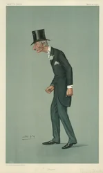 Mr Percy Melville Thornton, Clapham, 22 marzo 1900, caricatura di Vanity Fair