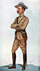 Robert Baden-Powell, soldato inglese, 1900