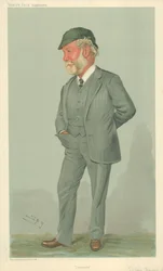 Sir John Isaac Thornycroft, Cacciatorpediniere, 19 gennaio 1905, caricatura di Vanity Fair