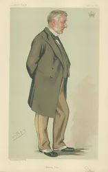 Il conte di Stair, White Dal, 22 settembre 1883, caricatura di Vanity Fair