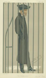 Il Reverendo Arthur Tooth, Il Martire Cristiano, 10 febbraio 1877, caricatura di Vanity Fair