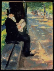Gentiluomo in uno zoo, c.1900
