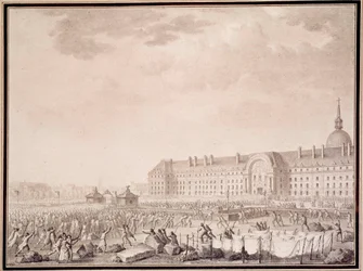 Rivoluzione francese: presa delle armi agli Invalides il 14/07/1789