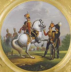 Ufficiale Capo e Sottufficiale del Reggimento degli Ussari della Guardia, 1829