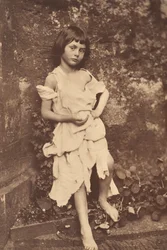 Alice Liddell come La mendicante, 1858