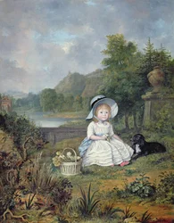 Ritratto della signorina Elizabeth Heathcote (olio su tela)