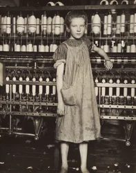 Addie Card, 12 anni. Filatrice in una filanda di cotone, North Pownal, Vermont