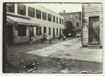 Vicolo per abitazioni di neri che ospita bianchi, Washington, D.C.