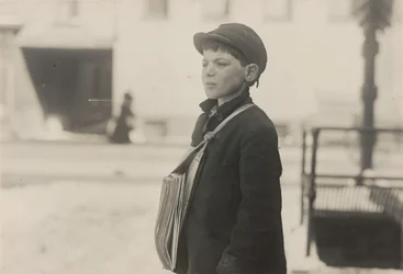 Tony Casale, Bologna, 11 anni, vende giornali da 4 anni, Hartford..., marzo 1909