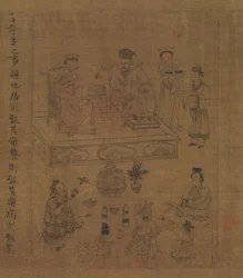 Il classico della pietà filiale, ca. 1085