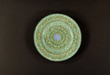 Piatto decorato, Iran