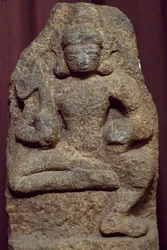 Dettaglio di un rilievo raffigurante Buddha, Colombo, Sri Lanka