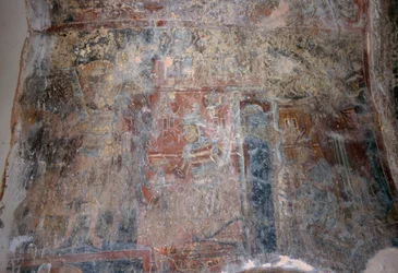 Affresco nella chiesa di Michele Arcangelo, Kantanos, Creta, Grecia